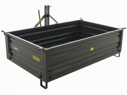 Caja para tractor Blackstone B-TB 200 – Basculante – 3 laterales abatibles
