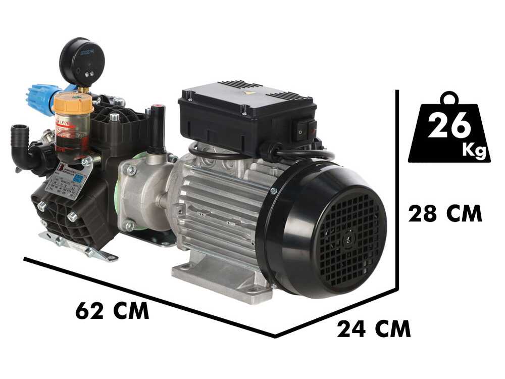 Bertolini Pumps PA 330.1 VF – Motobomba eléctrica de pulverización - Imagen 2