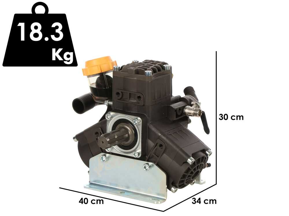 Bertolini Pumps PA 930 VD – Bomba de pulverización para tractor – Alta presión - Imagen 2