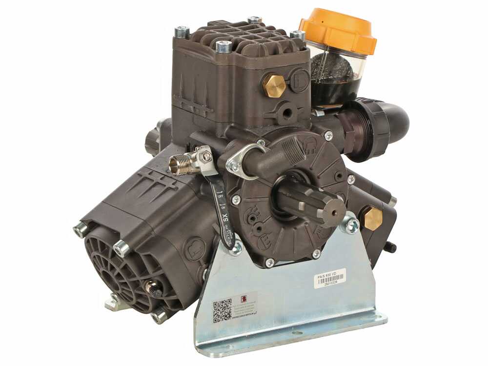Bertolini Pumps PA 930 VD – Bomba de pulverización para tractor – Alta presión - Imagen 4