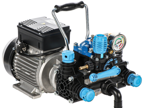 Bertolini Pumps POLY 2025 H.P. RTE.1 – Motobomba eléctrica de pulverización – Versión para ácidos y productos químicos