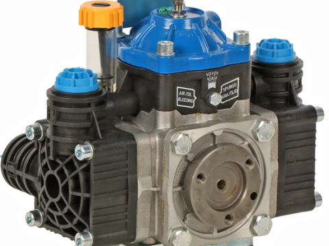 Bertolini Pumps POLY 2030.1 VF – Bomba de pulverización para tractor – Versión para ácidos y productos químicos