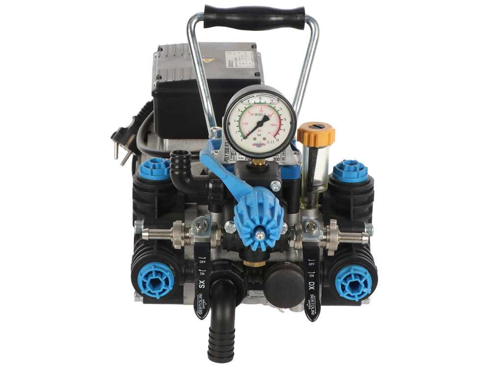 Bertolini Pumps POLY 2030 H.P. RTE.1 – Motobomba eléctrica de pulverización – Versión para ácidos y productos químicos - Imagen 5