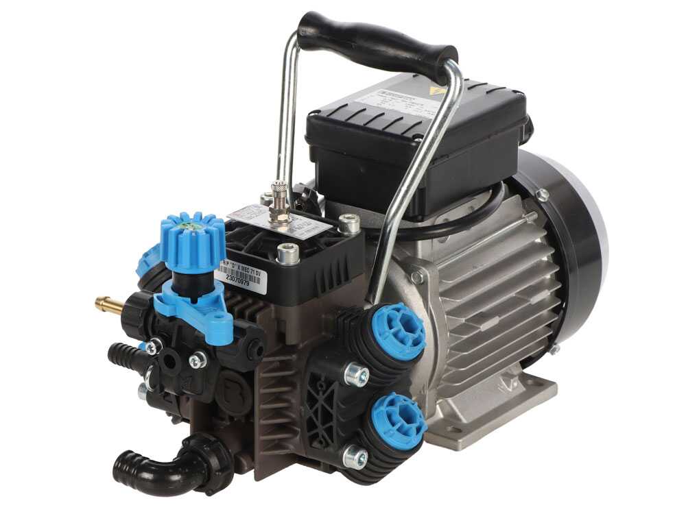 Bertolini Pumps STRIP DE71 – Motobomba eléctrica de pulverización - Imagen 3