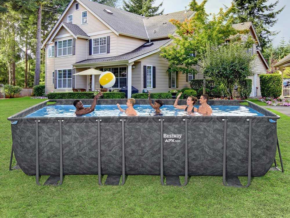 Bestway APX 365 561KA – 549 x 274 x 132 cm – Piscina elevada para 7-8 personas - Imagen 5