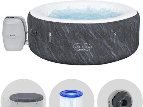 Bestway Lay-Z-Spa Boracay AirJet 60175 – Ø180×66 cm – Spa hinchable