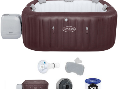 Bestway Lay-Z-Spa Maldives HydroJet Pro 6001U – 201x201x80 cm – Spa hinchable