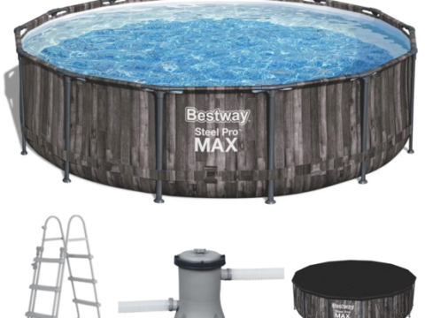 Bestway Steel Pro max 5614Z – Ø427×107 cm – Piscina redonda