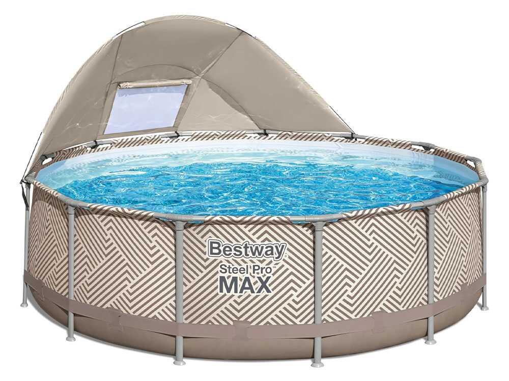 Bestway Steel Pro max 561FY – Ø396×107 cm – Piscina redonda para 7-8 personas - Imagen 5