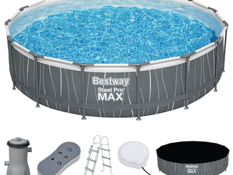 Bestway Steel Pro max 561GD – Ø457×107 cm – Piscina redonda