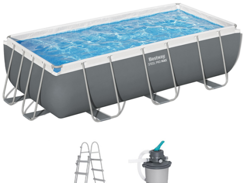 Bestway Steel Pro Max 56442 – 404x201x100 cm – Piscina elevada para 5-6 personas