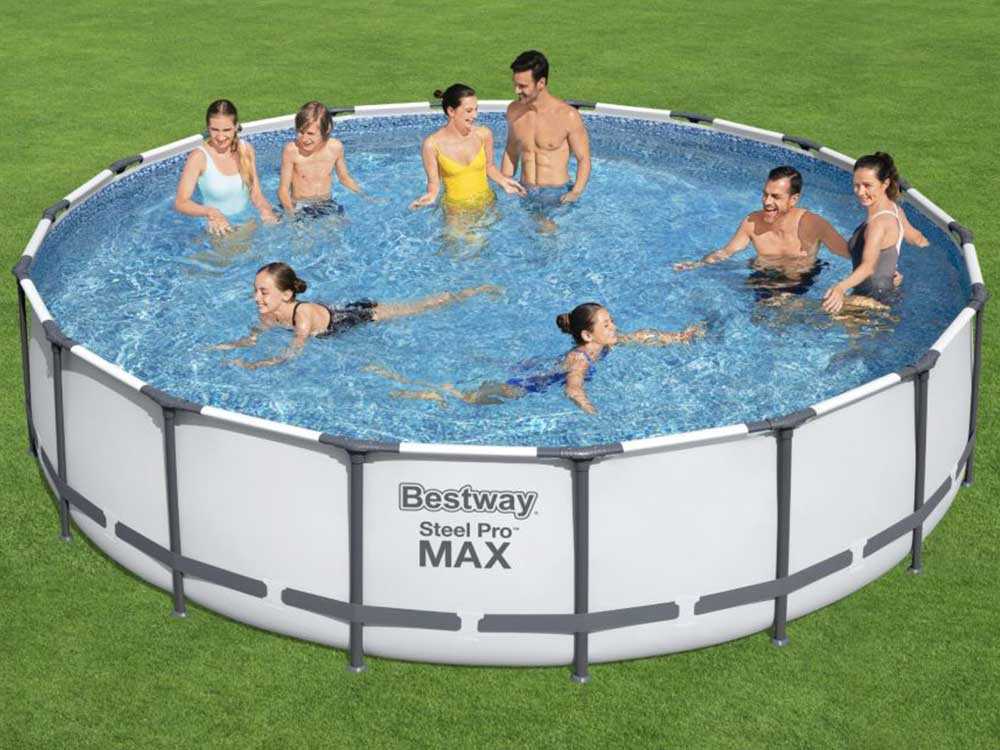 Bestway Steel Pro Max 56462 – Ø549×122 cm – Piscina redonda - Imagen 4