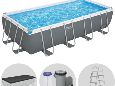 Bestway Steel Pro Max 56465 – 549x274x122 cm – Piscina elevada para 7-8 personas