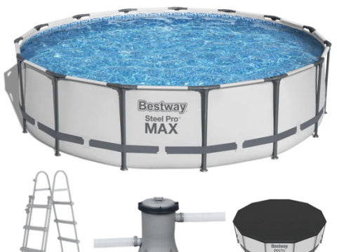 Bestway Steel Pro max 56488 – Ø457×107 cm – Piscina redonda