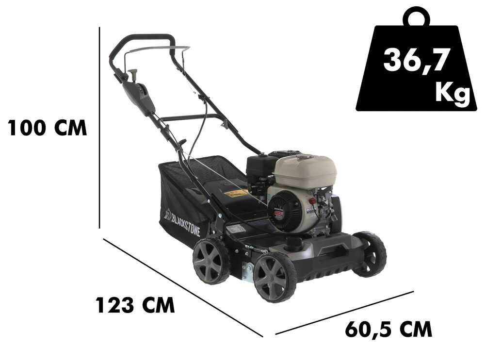 BlackStone AR400 – Aireador de cuchillas fijas – Motor Honda GP200 - Imagen 2