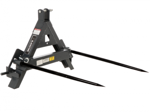 Blackstone B-BF 1100 – Horquilla para tractor – Con enganche de 3 puntos