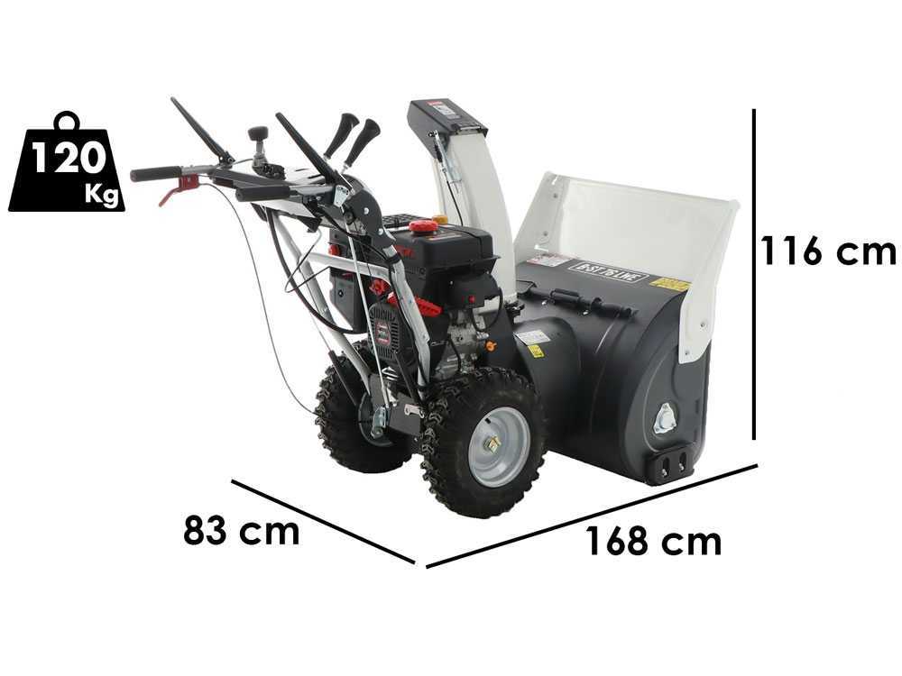BlackStone B-ST 76 LWE – Quitanieves de gasolina – Loncin 180F(D)S - Imagen 2