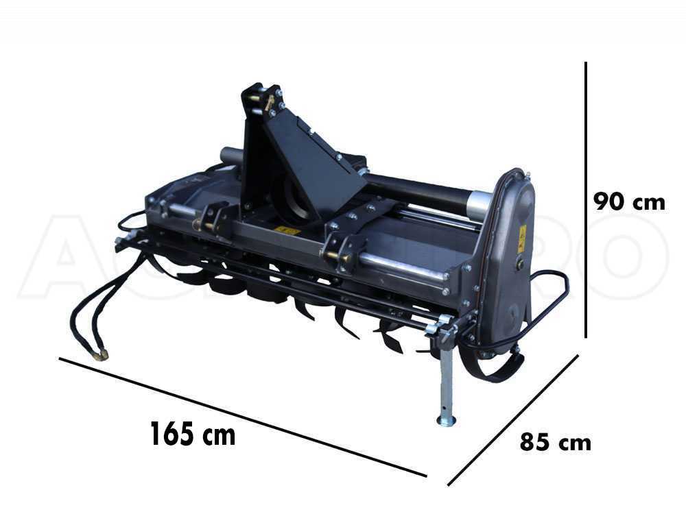 Blackstone BHTL-150 – Fresa rotativa para tractor serie media-pesada – Desplazamiento hidráulico - Imagen 2