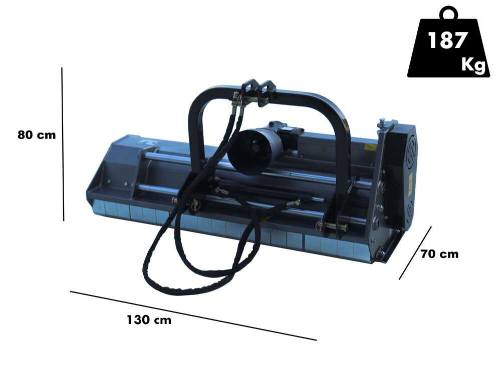 BlackStone BL 120 Hydro – Trituradora para tractor – Serie ligera - Imagen 2