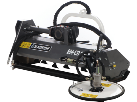BlackStone BM-CD 160 – Trituradora para tractor – Disco intercepas – Serie Media – Desplazamiento hidráulico