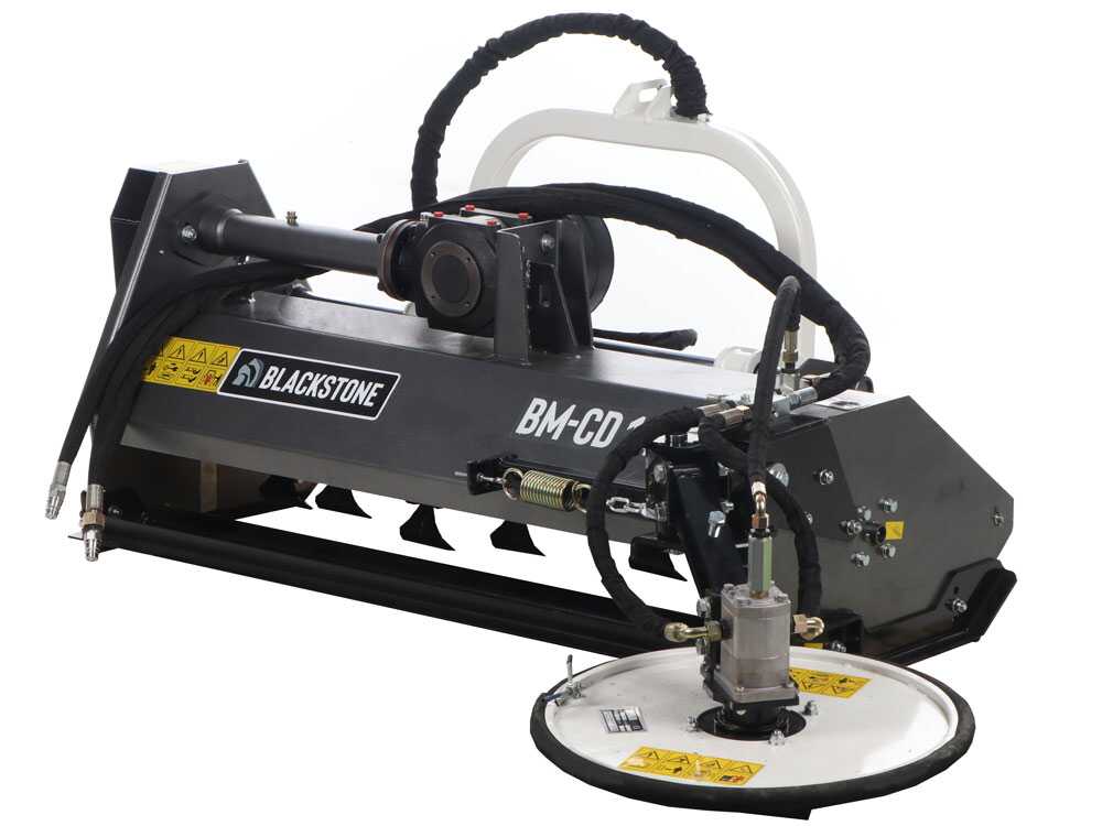 BlackStone BM-CD 160 – Trituradora para tractor – Disco intercepas – Serie Media – Desplazamiento hidráulico - Imagen 4
