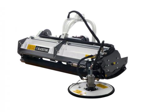 BlackStone BP-CD 160 – Trituradora para tractor – Disco intercepas – Serie pesada