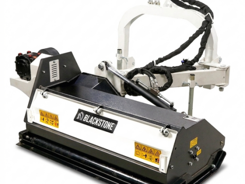 BlackStone BVM 100 M – Trituradora de brazo lateral para cunetas para tractor – Serie media
