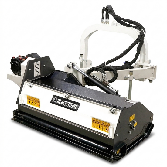 BlackStone BVM 100 M – Trituradora de brazo lateral para cunetas para tractor – Serie media