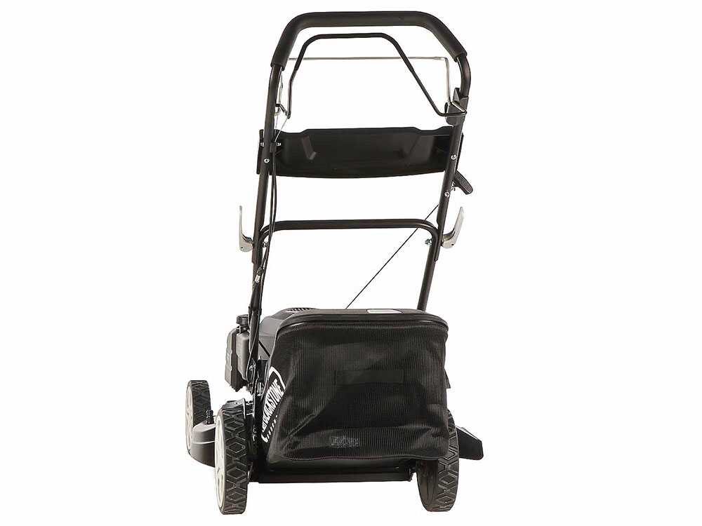 BlackStone Essentials ESP 560-224 – Cortacésped de gasolina de tracción – 4 en 1 – Motor de gasolina de 224 cm3 - Imagen 3