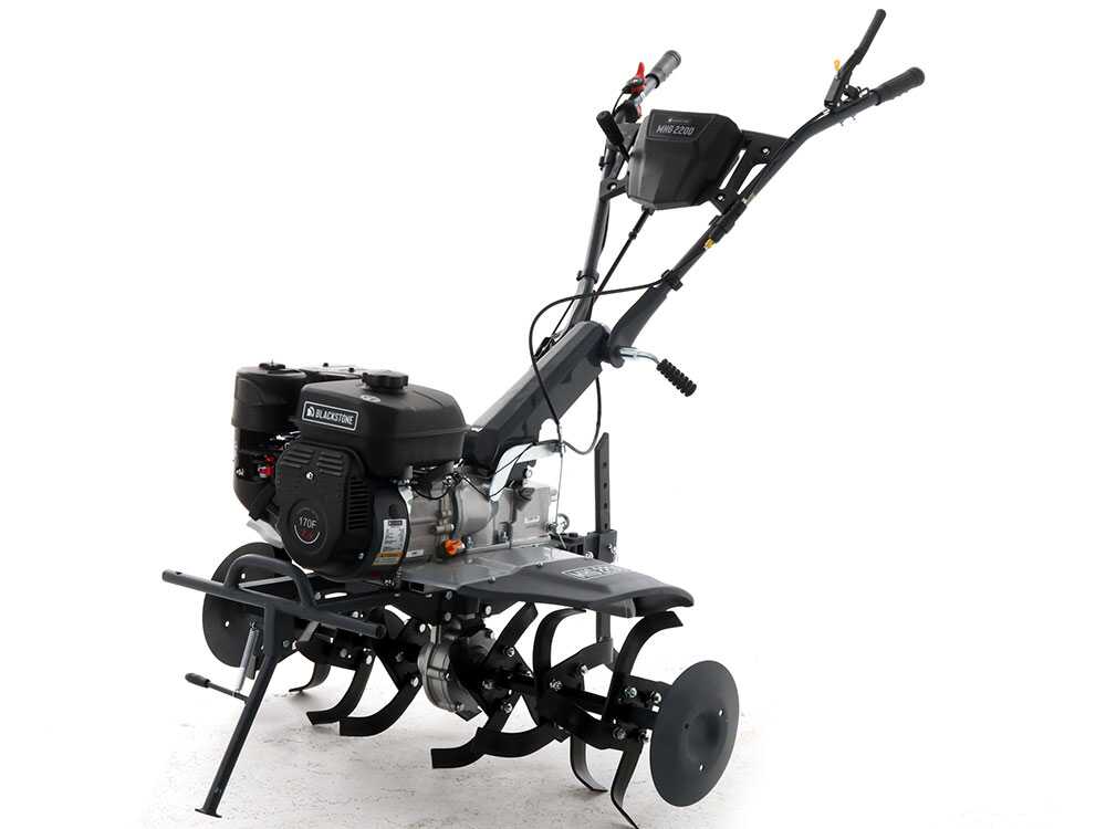 BlackStone MHG 2200 – Motoazada de gasolina 212 cm3 – 7 CV - Imagen 4