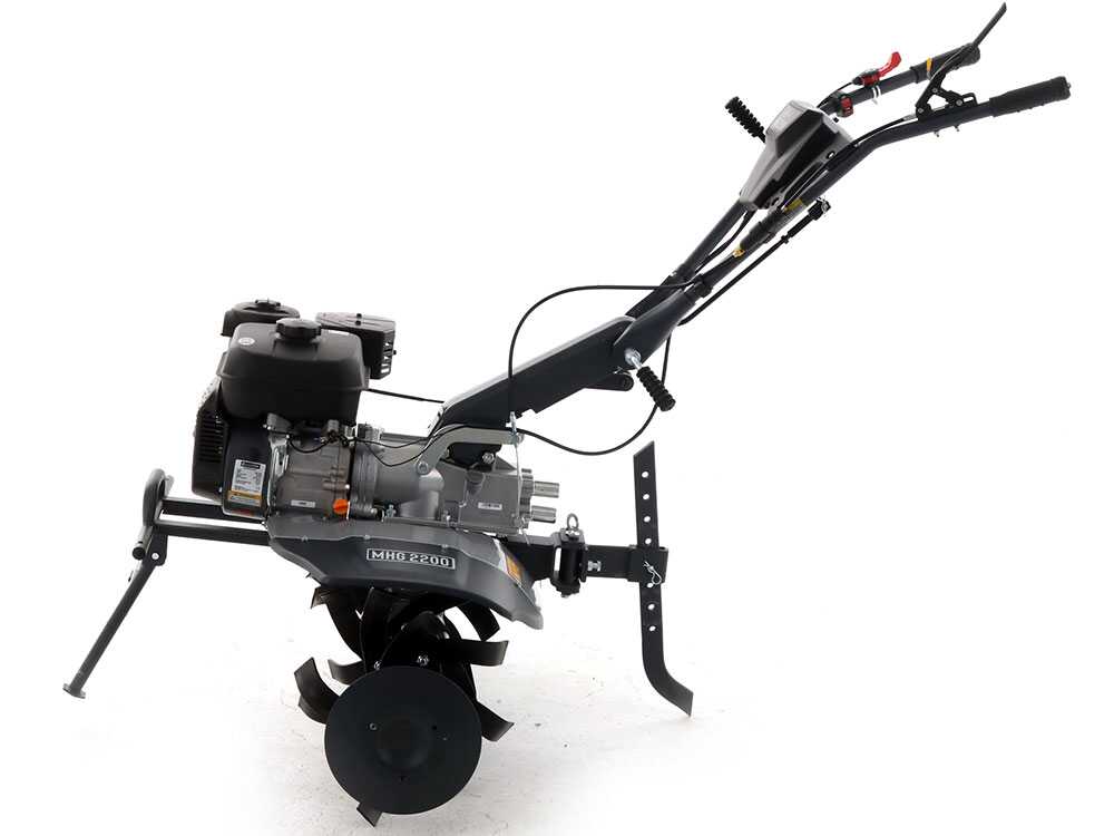 BlackStone MHG 2200 – Motoazada de gasolina 212 cm3 – 7 CV - Imagen 5
