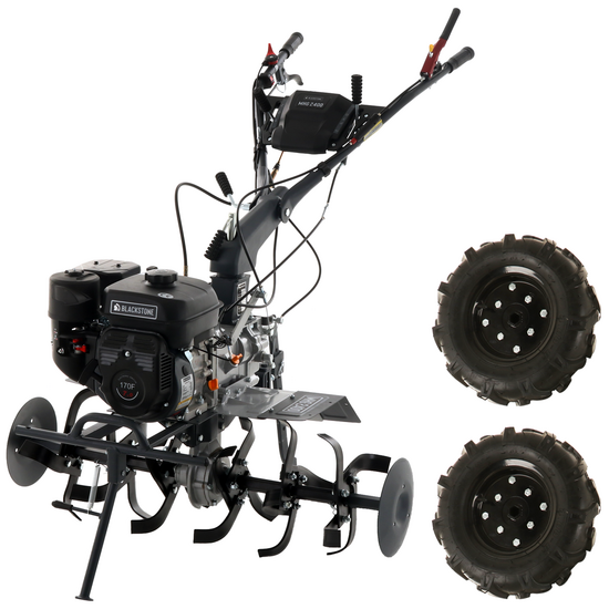 BlackStone MHG 2400 – Motoazada de gasolina de 212 cm3 – 7 CV