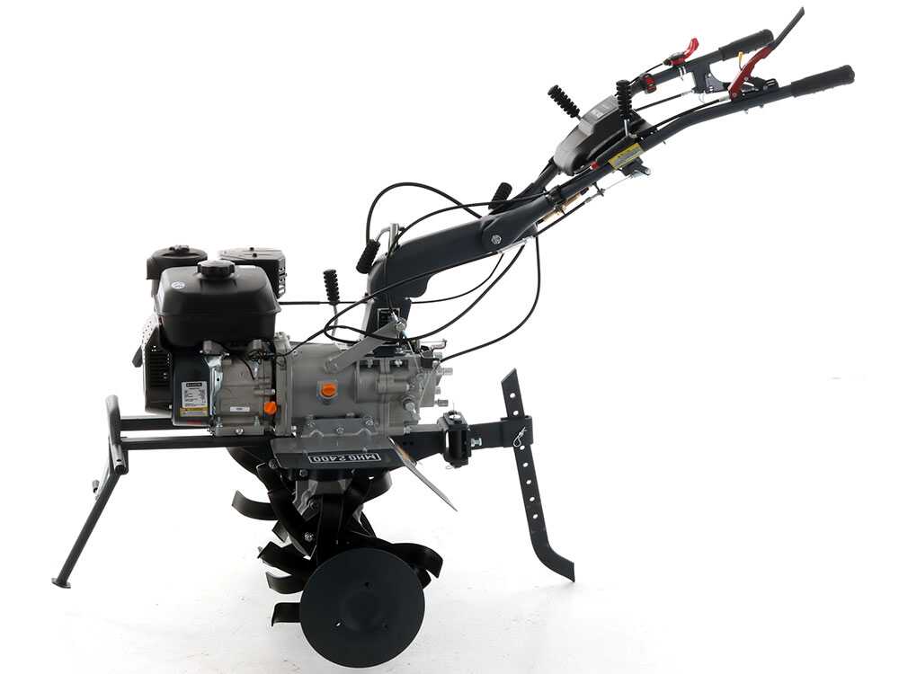 BlackStone MHG 2400 – Motoazada de gasolina de 212 cm3 – 7 CV - Imagen 4