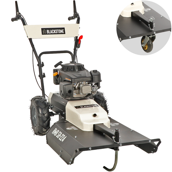 Blackstone RMB 58-224 – Desbrozadora de ruedas de gasolina – Motor Loncin LC1P75F 224 cm³