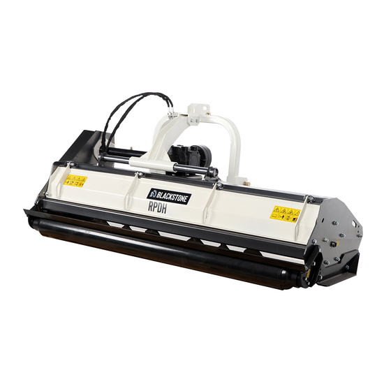 BlackStone RPDH 220 – Trituradora para tractor – Serie pesada – Desplazamiento hidráulico