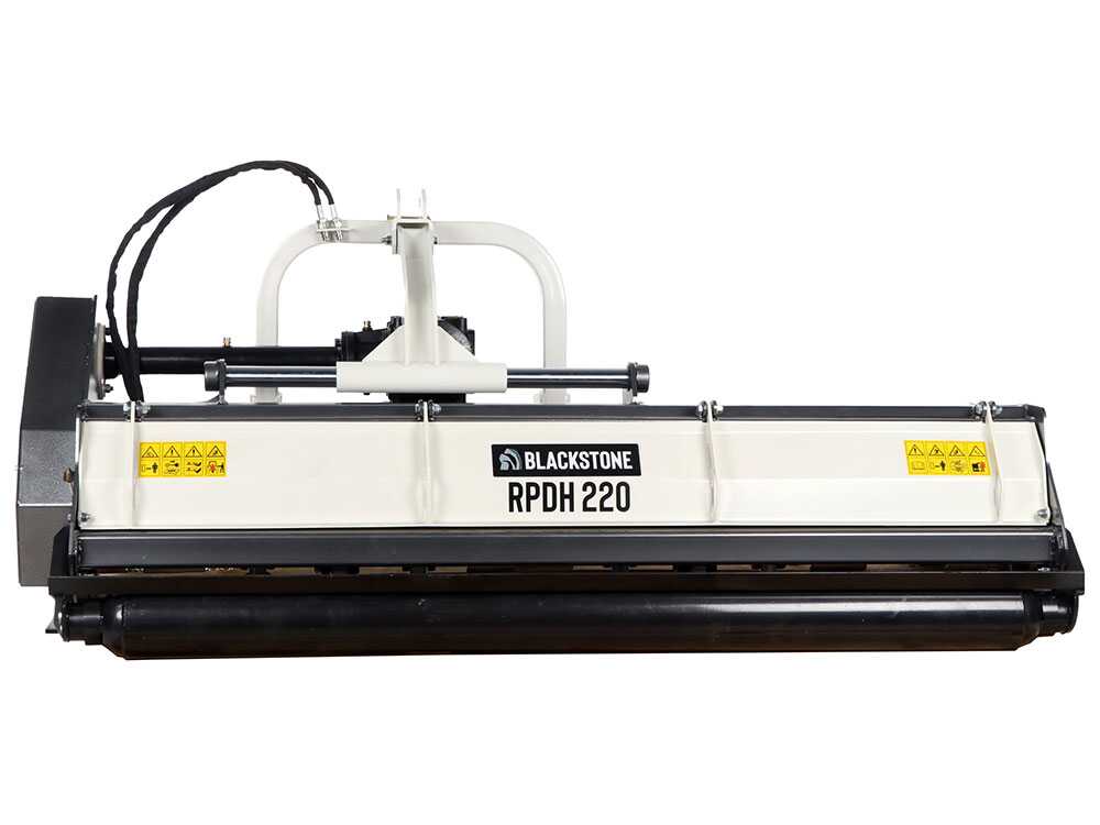 BlackStone RPDH 220 – Trituradora para tractor – Serie pesada – Desplazamiento hidráulico - Imagen 3