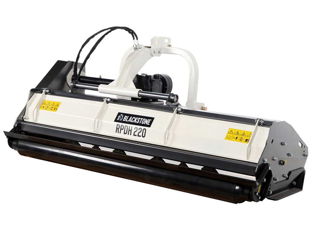 BlackStone RPDH 220 – Trituradora para tractor – Serie pesada – Desplazamiento hidráulico - Imagen 4