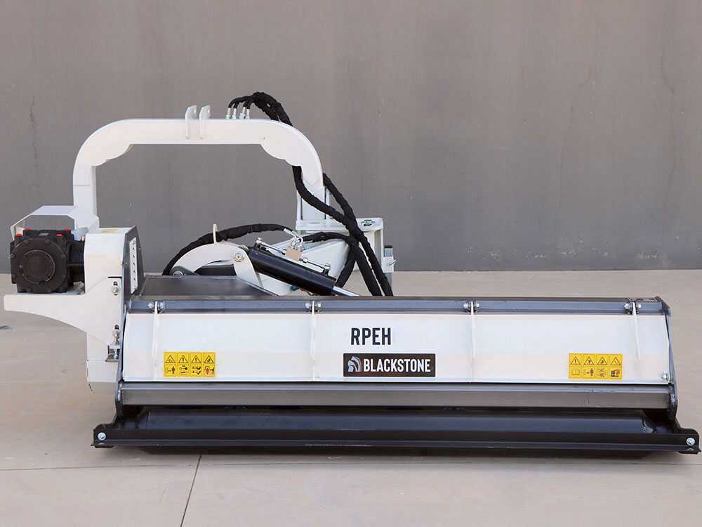 BlackStone RPEH 200 – Trituradora lateral para cunetas para tractor – Serie pesada - Imagen 4