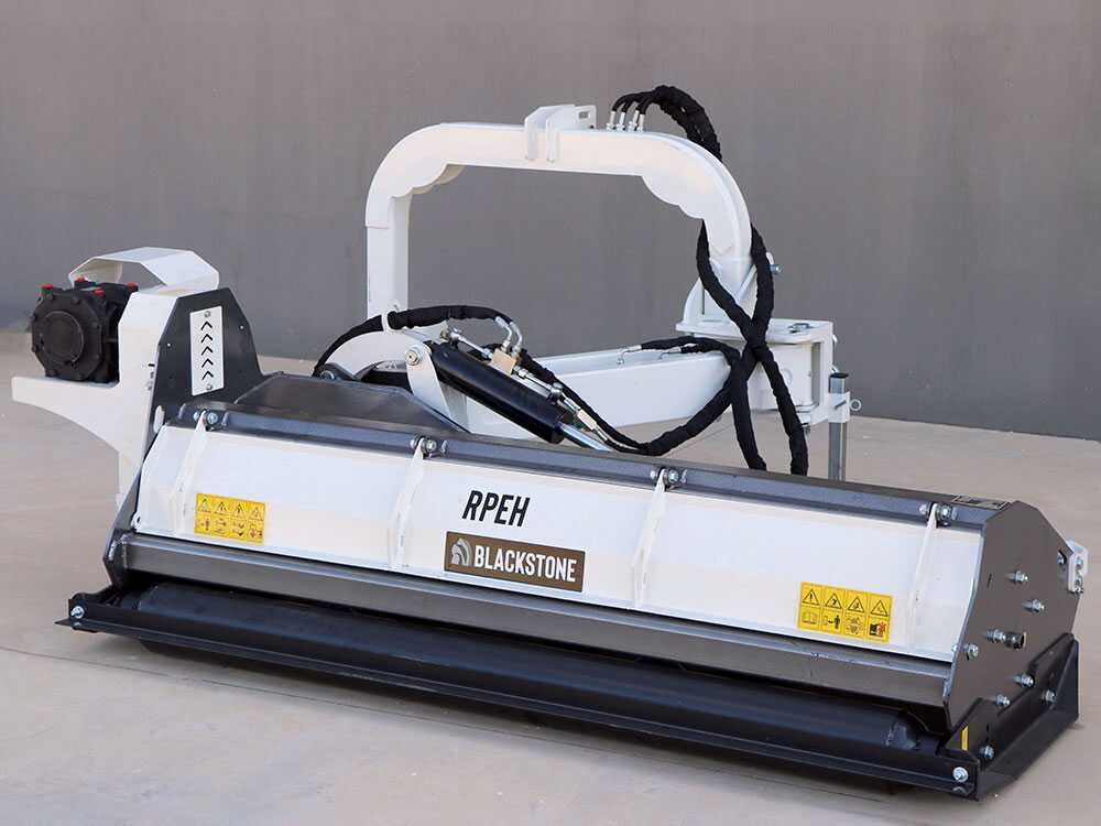 BlackStone RPEH 220 – Trituradora de brazo lateral para tractor – Serie pesada - Imagen 3