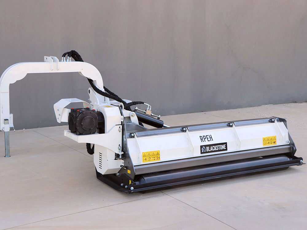 BlackStone RPEH 220 – Trituradora de brazo lateral para tractor – Serie pesada - Imagen 5