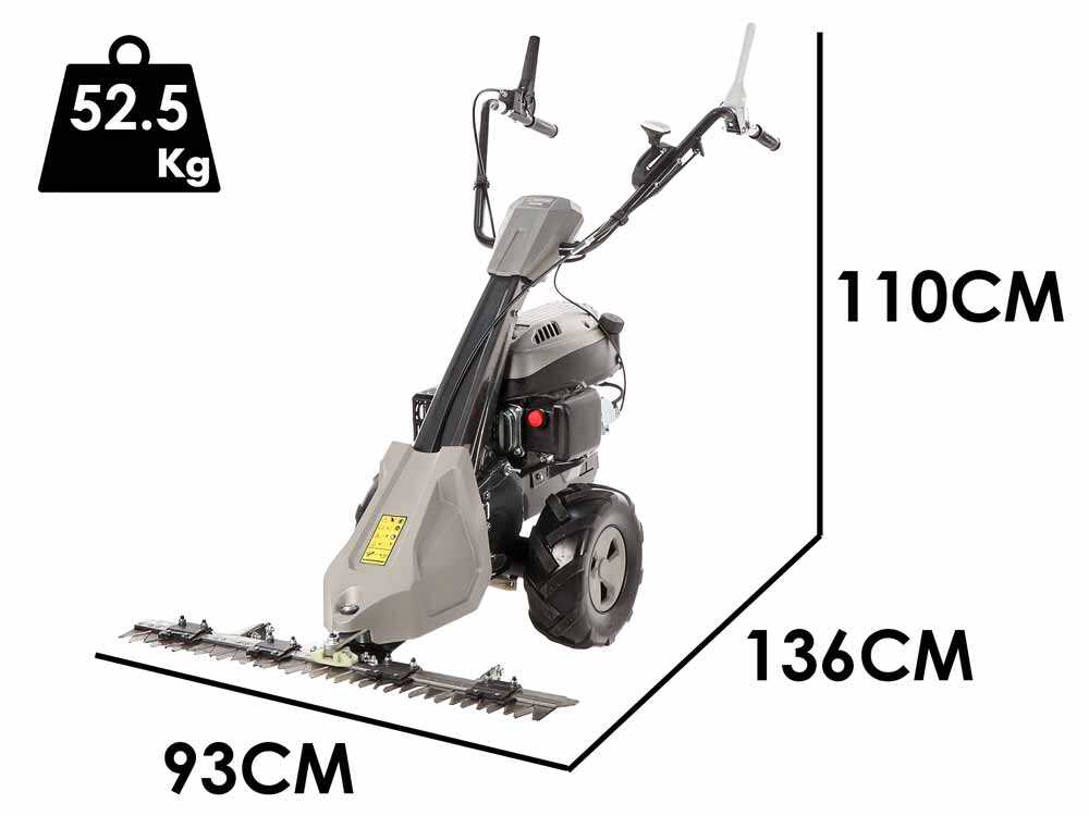 Blackstone SM 65-880 – Motosegadora de cuchilla única – Motor de 196 cm3 - Imagen 2