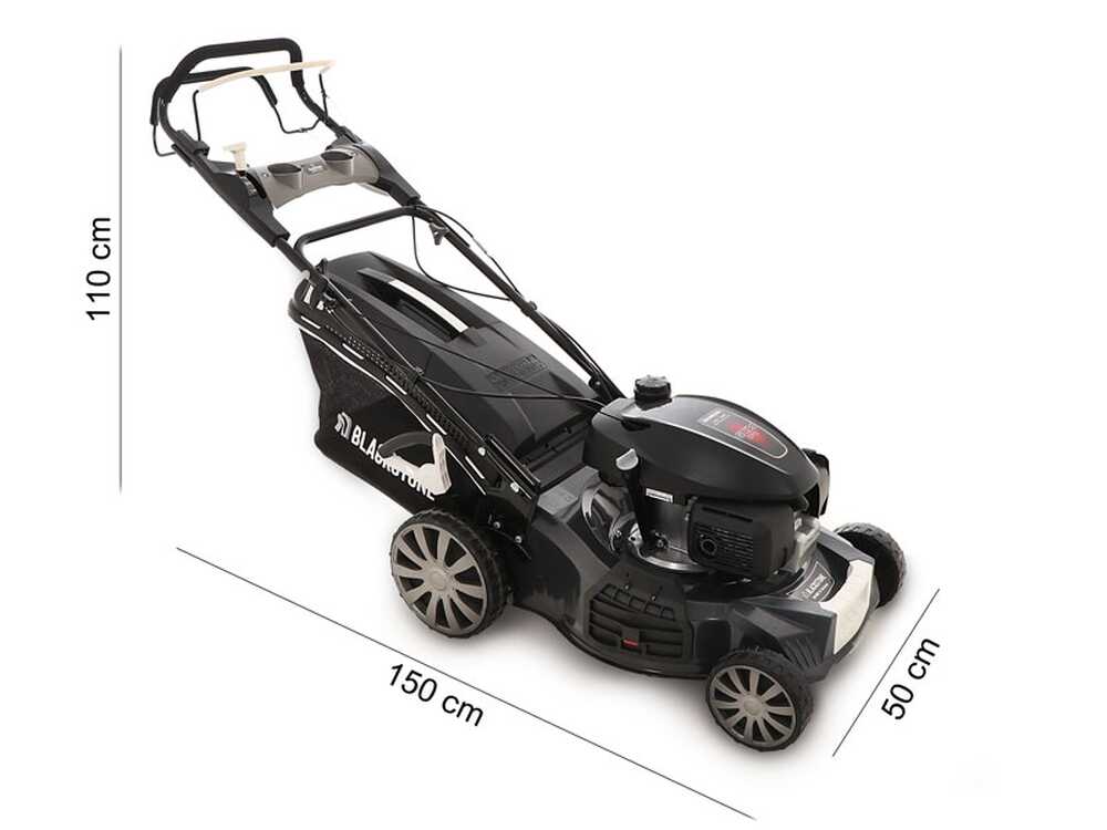 Blackstone SP480 H Deluxe – Cortacésped de gasolina de tracción – Motor Honda GCVX 170 - Imagen 2