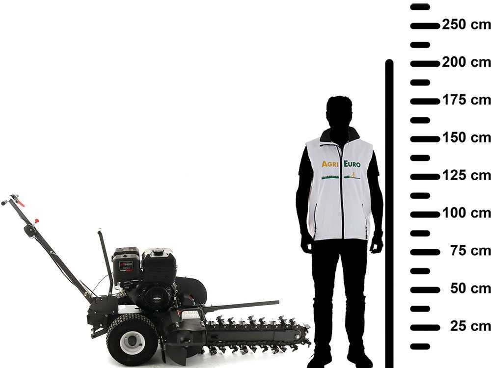 BlackStone TS 420 B&S – Zanjadora de gasolina – B&S XR2100 - Imagen 3