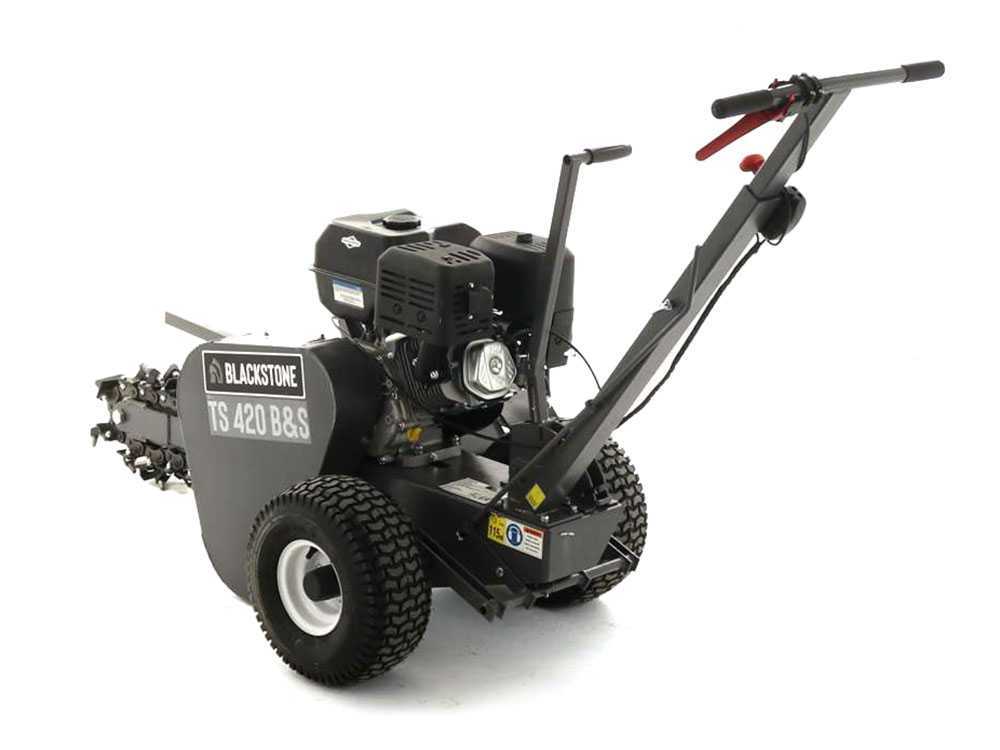 BlackStone TS 420 B&S – Zanjadora de gasolina – B&S XR2100 - Imagen 4
