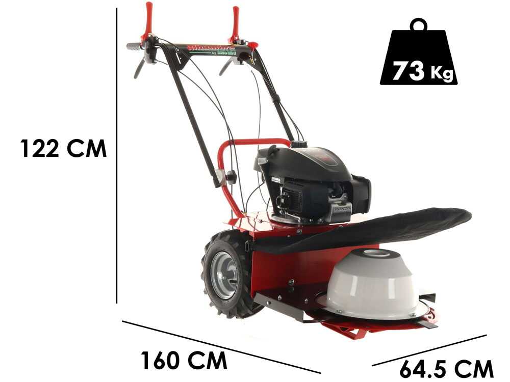 Blue Bird Alhambra TS PRO H0 – Motosegadora con cuchillas rotativas – Honda GCV 200 - Imagen 2