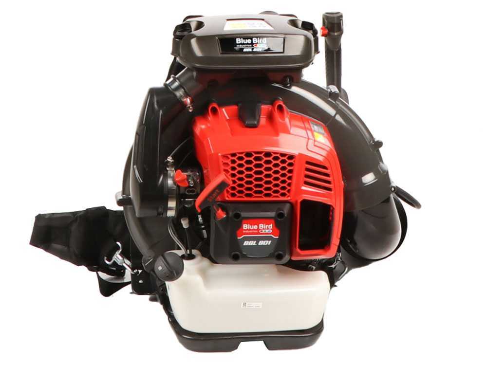 Blue Bird BBL 801 – Soplador de gasolina de mochila con motor de 2 tiempos - Imagen 5