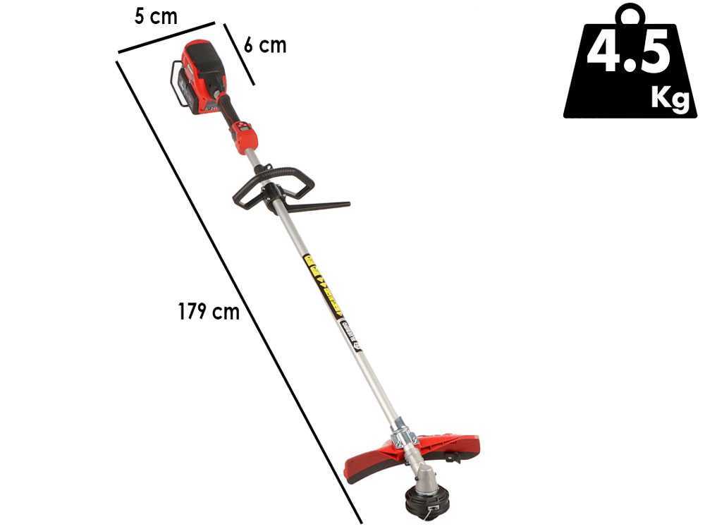 Blue Bird BC 23-800 L – Desbrozadora a batería – 50.4V 5Ah - Imagen 2