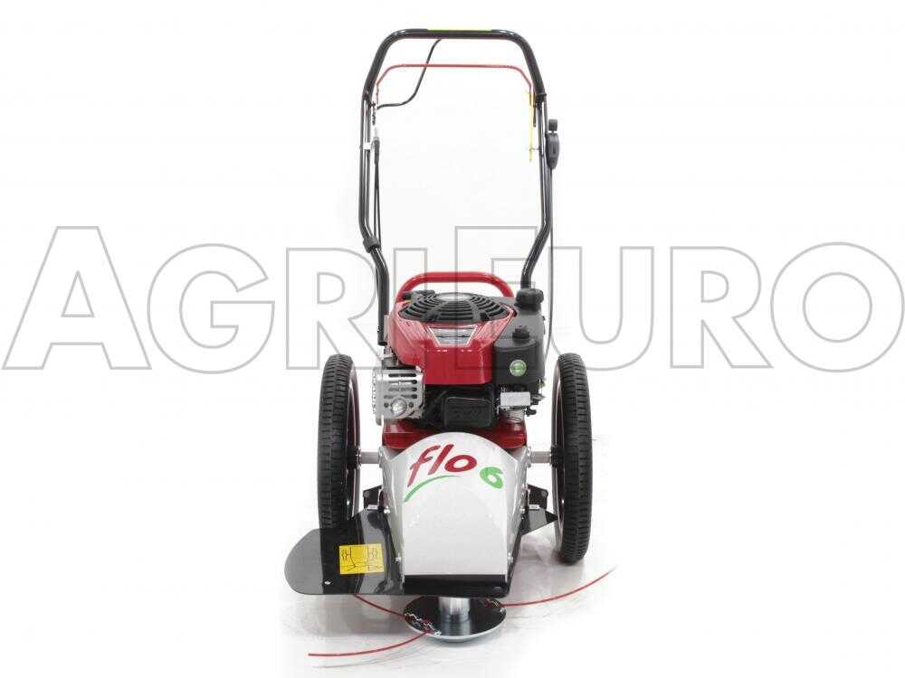 Blue Bird FLO Pro Speed 6BS – Desbrozadora de ruedas de gasolina – Cuchilla e hilo – B&S 850E - Imagen 2
