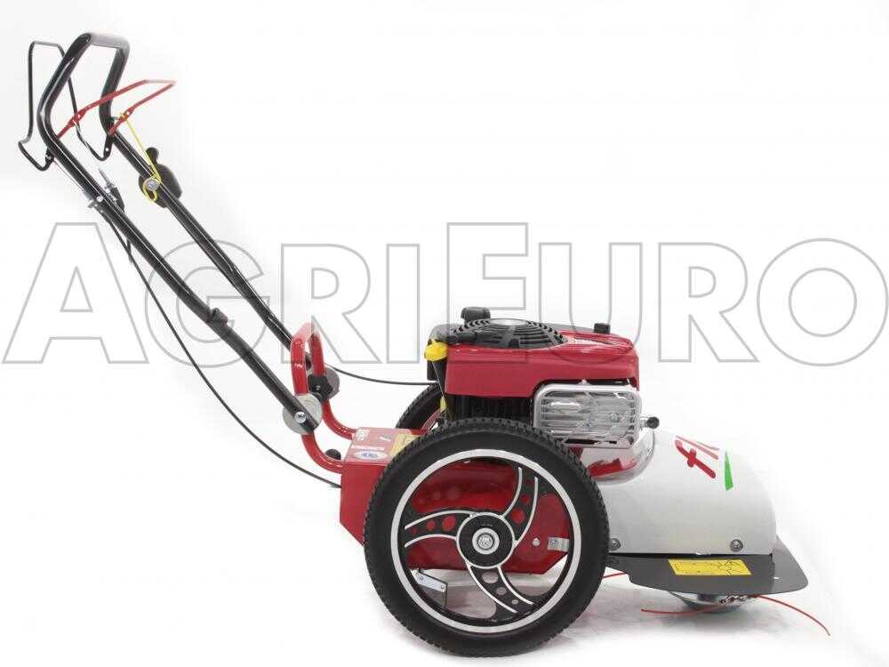 Blue Bird FLO Pro Speed 6BS – Desbrozadora de ruedas de gasolina – Cuchilla e hilo – B&S 850E - Imagen 4