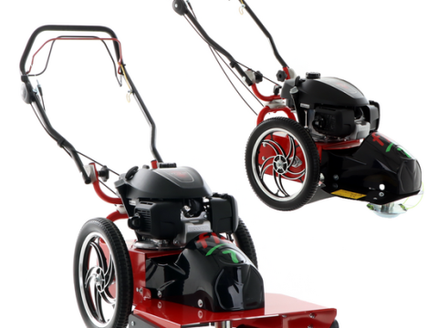 Blue Bird FLO Pro Speed 7HO – Desbrozadora de ruedas de gasolina – Cuchilla e hilo – Honda GCV200